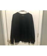 Ben Horowitz Black Fleece Lined Men&#39;s Sweatshirt SZ Large - $17.81