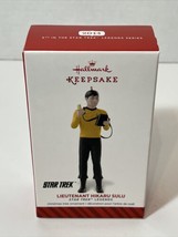 2014 Hallmark Lieutenant Hikaru Sulu Ornament Star Trek Legends #5 New - £17.54 GBP