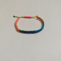 Bracelet for multicolored bohemian bracelet, braided thread bracelet, hippie boh - £6.47 GBP