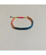 Bracelet for multicolored bohemian bracelet, braided thread bracelet, hi... - $8.10