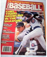 PETERSEN&#39;S PREVIEW 1989 ANNUAL PRO BASEBALL MAGAZINE - $9.89