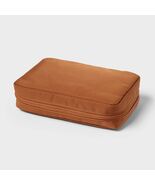 Brightroom Tech Accessory Organizer Fabric Storage Bag Brown 8.3x5.1x2.56 - €2,48 EUR