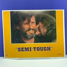 Lobby Card movie theater poster litho Semi Tough Burt Reynolds Kristoffe... - £11.57 GBP