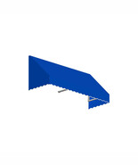 Awntech 6.38 ft. San Francisco Window &amp; Entry Awning, Bright Blue - 31 x... - $764.82