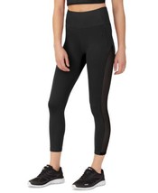Fila Womens Forza Cropped Leggings size Large Color Black - £67.26 GBP