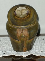 Clay In Particular California Priest Figurine Vase Handcrafted Pottery Monk Jug - £55.96 GBP