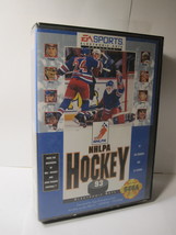 1992 Sega Genesis System Video Game: NHLPA Hockey '93 - Complete with Case - $11.00