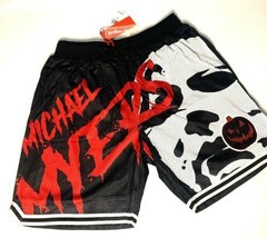 MICHAEL MYERS Black Headgear Classics Basketball Shorts ~Never Worn~ M L... - $71.69