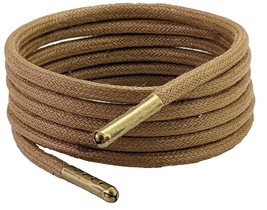 Marrón Claro 5MM Algodón Encerado Zapato Y Cordones de Botas - $6.94+