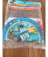 JAKE AND THE NEVER LAND PIRATES party supplies (PLASTIC BANNER) Ships N 24h - $17.54 CAD