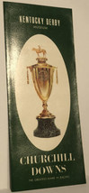 Vintage Kentucky Derby Museum Brochure Kentucky QBR4 - £10.05 GBP