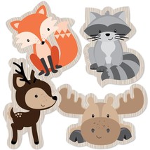 Woodland Creatures - Animal Shaped Decorations DIY Baby Shower or Birthday Party - £23.72 GBP