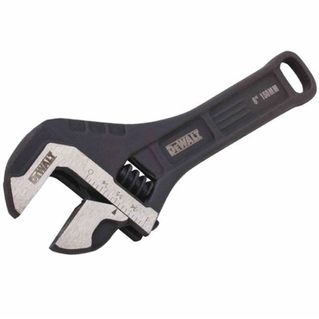 Dewalt 6-inch All Steel Adjustable Wrench - $38.99
