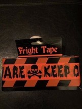 Beware Keep Out Barricade Tape -Jokes,Gags,Pranks- Halloween - 15 feet! - £1.72 GBP