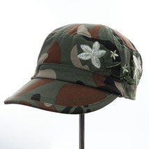 Ka&#39;anapali Alii Women&#39;s Hawaiian Floral Camo Army Hat Cap Strap Back Emb... - £28.05 GBP