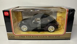 Redbox 1966 Volkswagen Beetle Black Die Cast 1:24 - £14.72 GBP