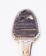 Collector Souvenir Spoon USA Kentucky Blue Grass State - £2.42 GBP