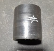 Turbonetics 2.5&quot; inch Straight Black Silicone Hose Coupler 30172-4 - USED  - £13.86 GBP