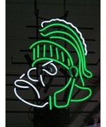 NCAA Michigan State University Msu Spartans Beer Bar Neon Sign 16&quot; x 13&quot; - £394.26 GBP