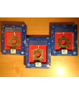 Lot of 3 Hallmark American Spirit coin ornament - £17.02 GBP