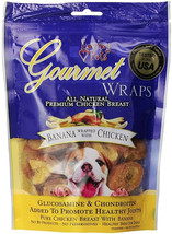 Loving Pets Gourmet Wraps Banana and Chicken 6 oz Loving Pets Gourmet Wraps Bana - £14.84 GBP