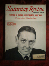 Saturday Review September 13 1958 T. S. ELLIOT Robert Lewis Shayon Glenn Olds - £6.75 GBP