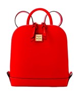 Dooney &amp; Bourke Saffiano Small Zip Pod Backpack in TOMATO RED NWT - $5,222.41 MXN