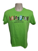 Hairspray The Broadway Musical Adult Small Green TShirt - £15.40 GBP