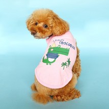 2020 spring summer pet dog clothes t shirt cute cool vest print clothing vest dog shirt thumb200