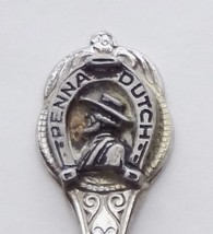 Collector Souvenir Spoon USA Pennsylvania Penna Dutch Amish Man Horseshoe - £3.13 GBP