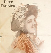 1900s Kellogg&#39;s Toasted Corn Flakes Cereal Advertisement Three Daisies DWXX - $29.99