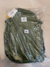 Nike Jordan Fight Backpack 29L Unisex Sports Casual Bag Olive Green FV2599-395 - £111.82 GBP