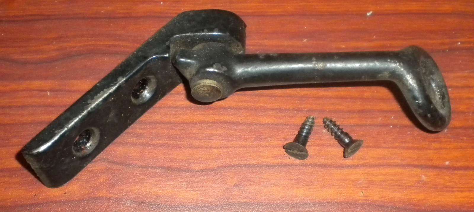 Vintage National Sewing Machine Co. Hinged Belt Guide w/2 Wood Mounting Screws - $15.00