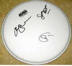 CREAM  Eric Clapton +2  AUTOGRAPHED signed 12 inch DRUMHEAD - £1,180.36 GBP