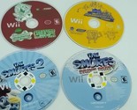 Nintendo Wii Games Lot of 4 Bundle Smurfs Dance Party Smurfs 2 Spongebob... - $22.76