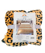 Brand New Worlds Softest Comforter Leopard Print 100% Microfiber Blanket - £34.55 GBP