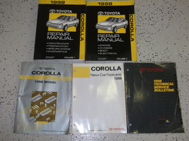 1998 Toyota Corolla Service Repair Shop Manual Factory Set W EWD - £104.15 GBP