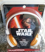 STAR WARS Kid Friendly Volume Headphones, New By Disney - £12.74 GBP