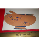 Home Treasure Paper Advertisement 1945 Filene Restaurant Boston Menu Sal... - $358.83 MXN