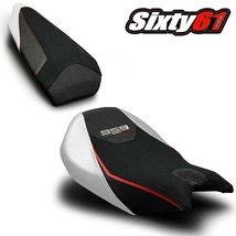 Ducati Panigale 959 Seat Covers 2016-2018 Veloce Luimoto Black White Tec-Grip - £259.57 GBP