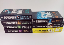 Stephen White Dr. Alan Gregory Action Thriller Fiction 7 Paperback Novel Lot - £10.97 GBP