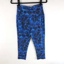 Tracy Anderson for G.I.L.I Petite Knit High-Waisted Leggings Cropped Blu... - $14.49