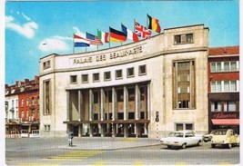 Belgium Postcard Charleroi Palais des Beaux Artes - $2.77