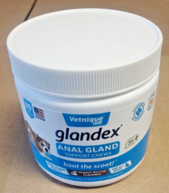 GLANDEX Anal Gland Support Peanut Butter  flavor. Soft Chews Dogs 60 Ct ... - $21.67