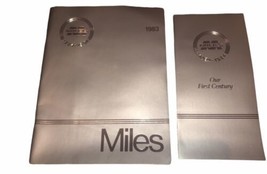 Miles Laboratories “Our First Century” Anniversary Booklet &amp; Folder 1884... - £17.12 GBP