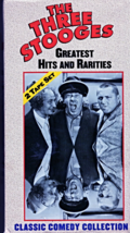 VHS - The Three Stooges  Greatest Hits And Rarities (2 Tape Set) - $5.75