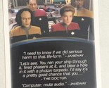 Quotable Star Trek Voyager Trading Card #9 Kate Mulgrew Tim Reid - $1.97