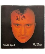 Phil Collins Signed Autographed &quot;No Jacket Required&quot; Record Album Cover - $3,744.12 MXN