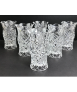 NYC Light Shade Sconce Hurricane Lead Crystal Heavy Clear Candle Lamp, L... - $203.43 CAD