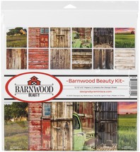 Reminisce Collection Kit 12&quot;X12&quot;-Barnwood Beauty - £15.50 GBP